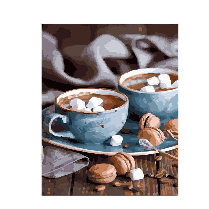 Schokolade mit Marshmallows