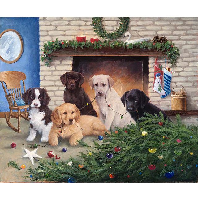 Hunde Weihnacht