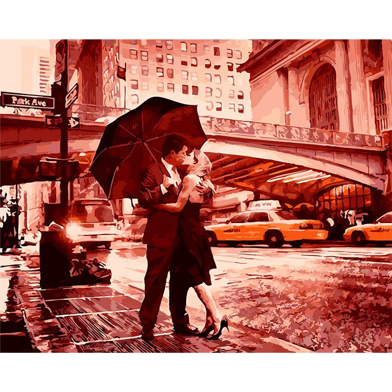 Liebespaar in New York