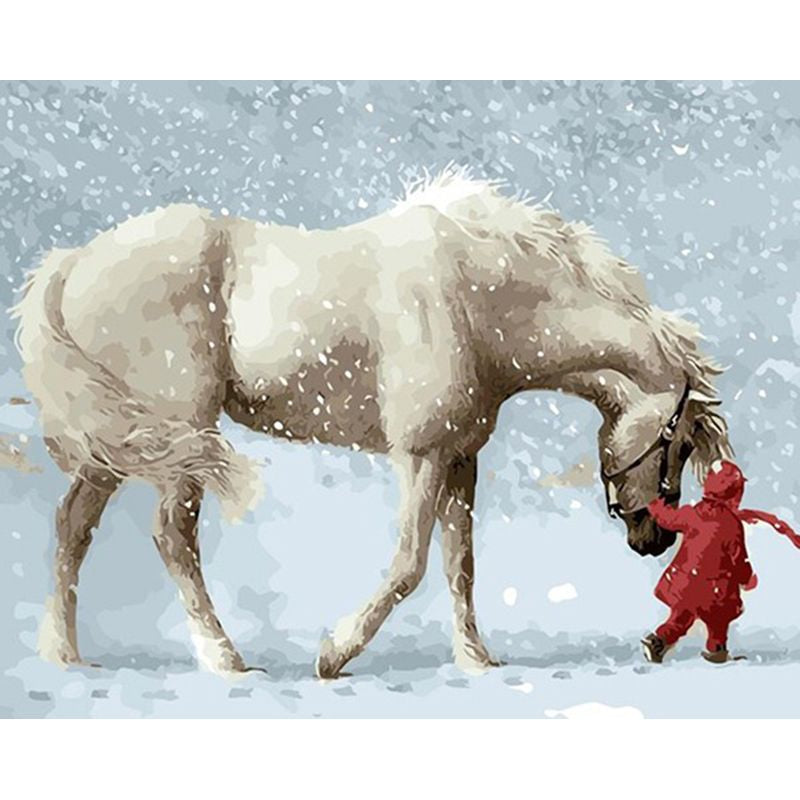 Kind mit Pferd