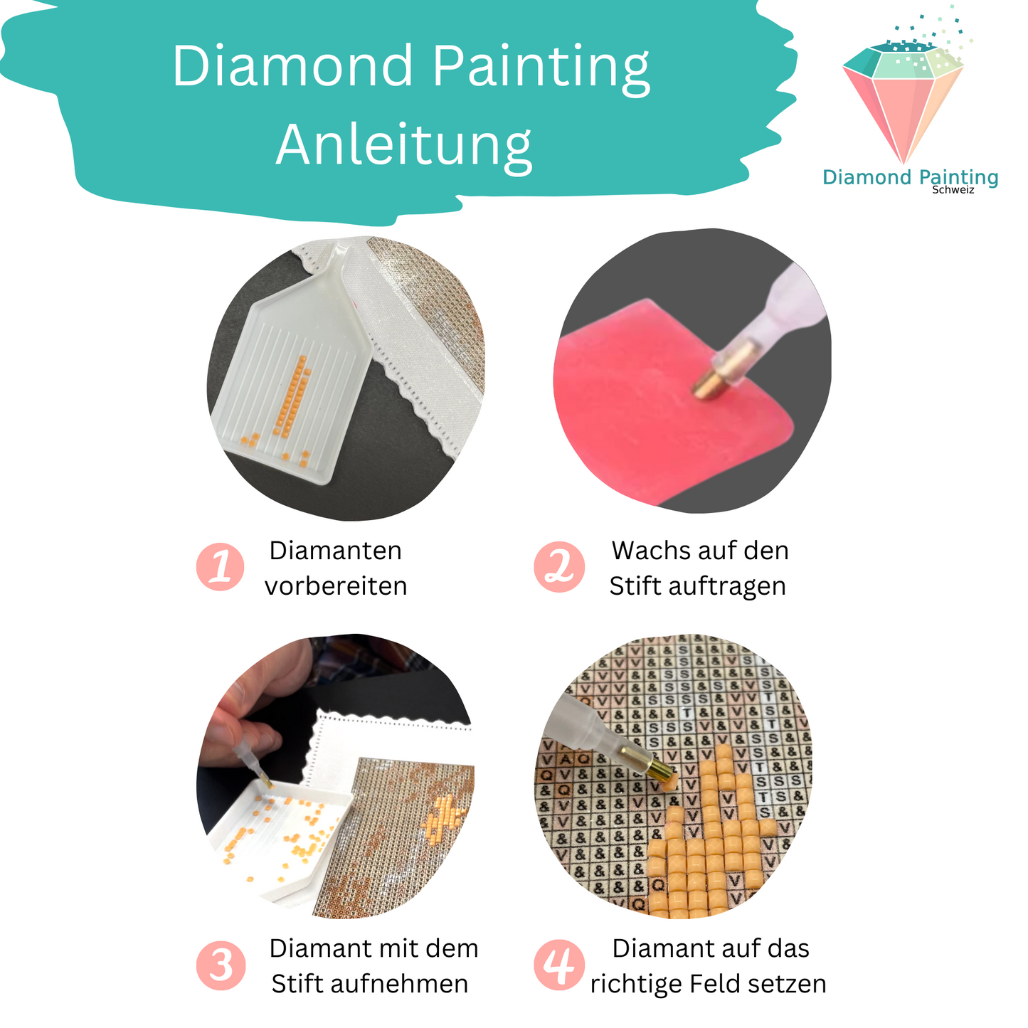 Dein eigenes Foto als Diamond Painting