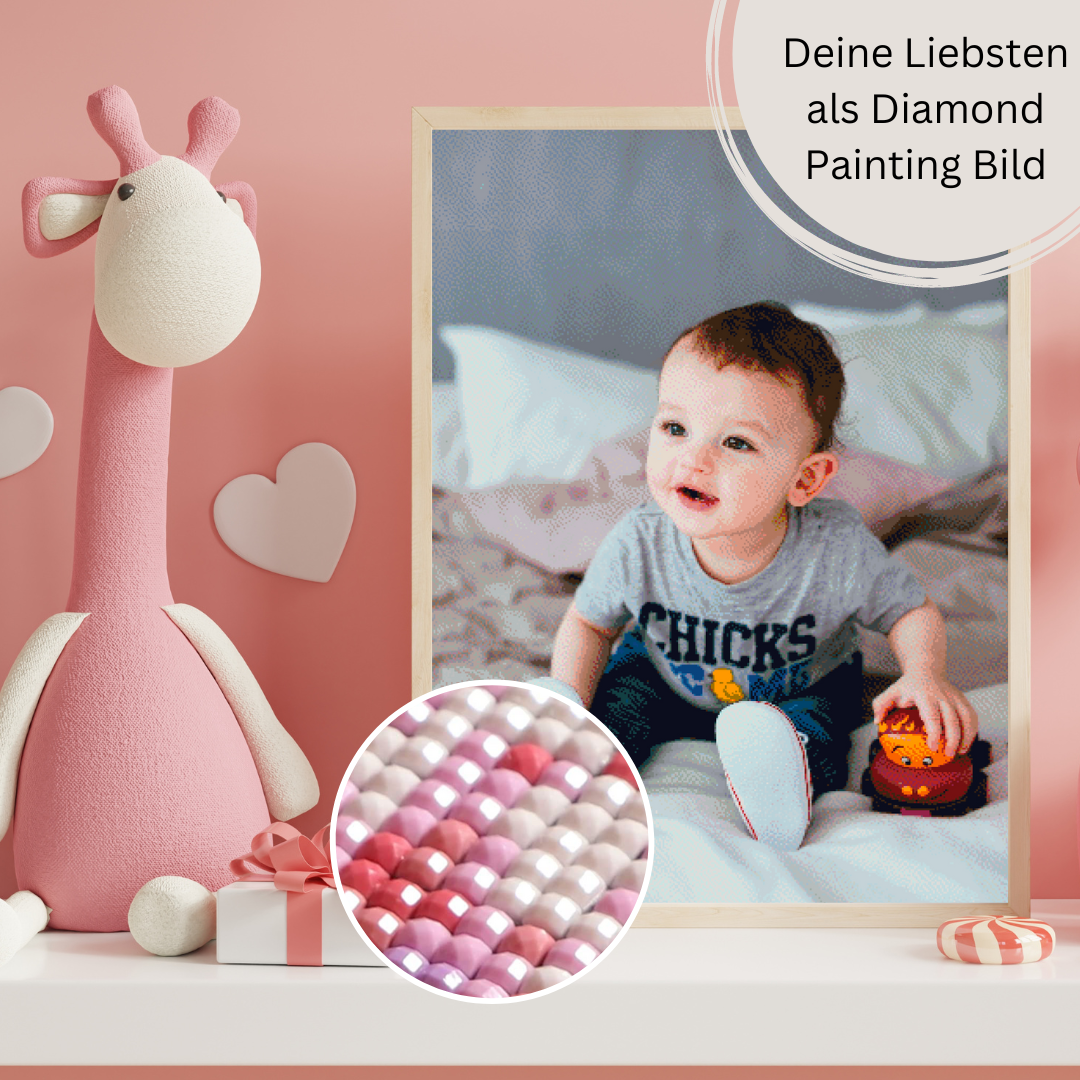 Dein eigenes Foto als Diamond Painting