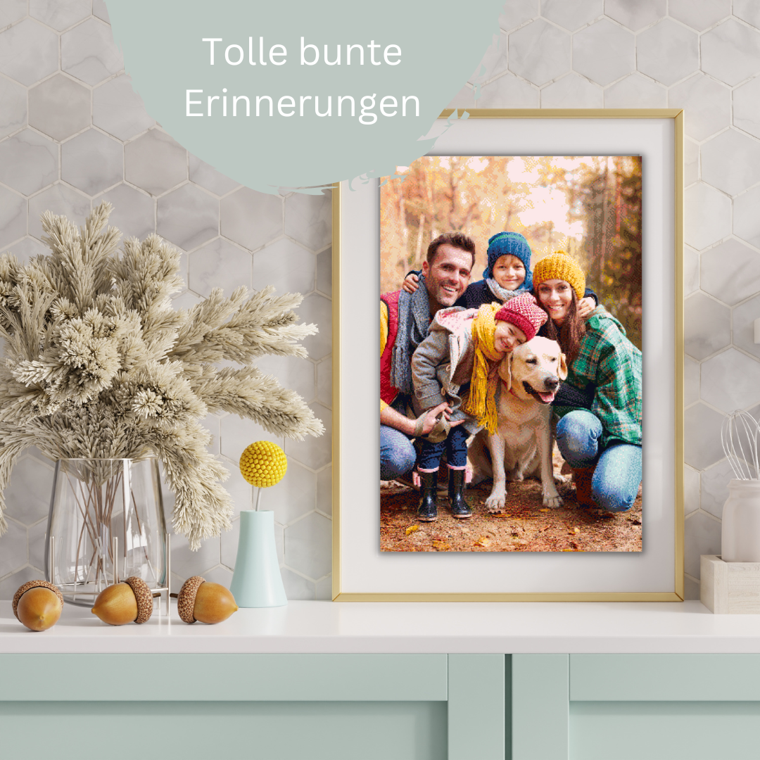 Dein eigenes Foto als Diamond Painting