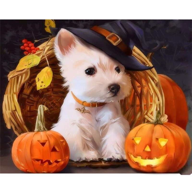 Halloween Hund