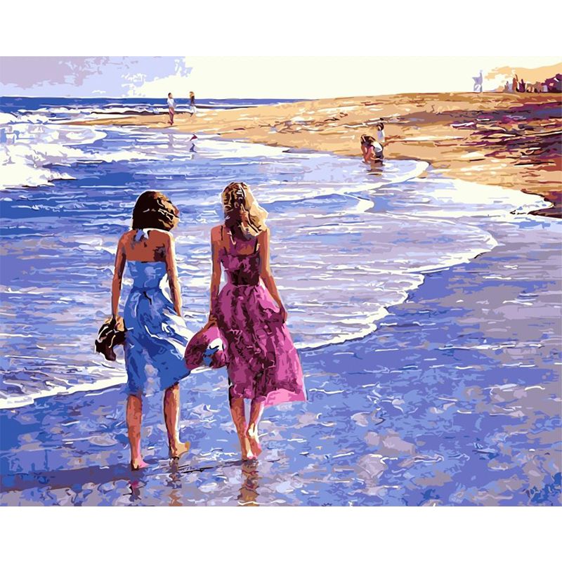 Frauen am Strand