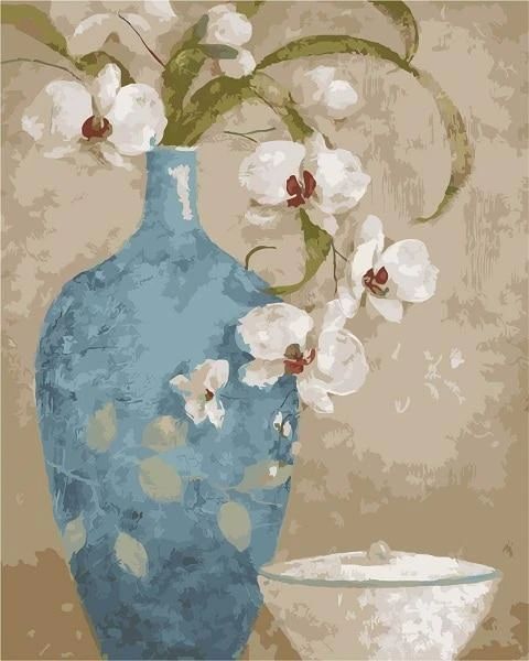 Blumen mit Vase
